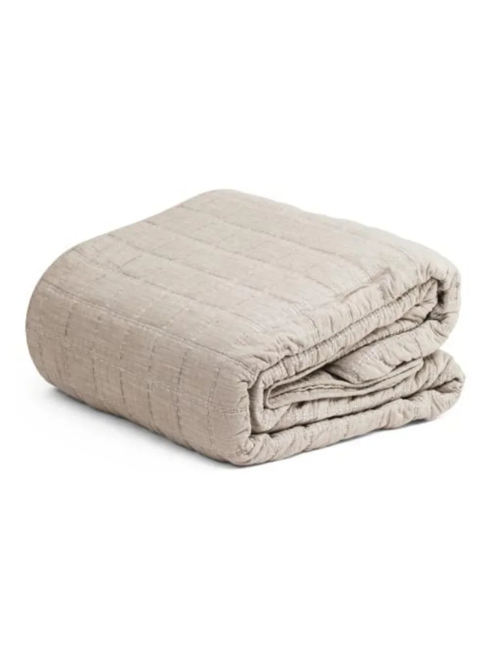 RACHEL ZOE Cotton Slub Box Quilt Set